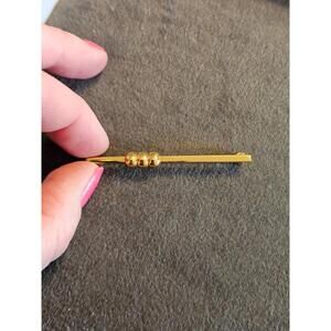 Monet Gold Bar Brooch